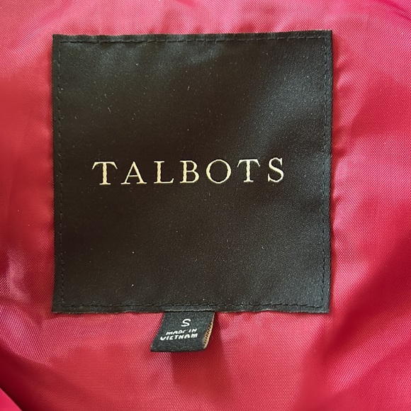 NWOT Talbots Down Puffer Vest - Picture 5 of 7